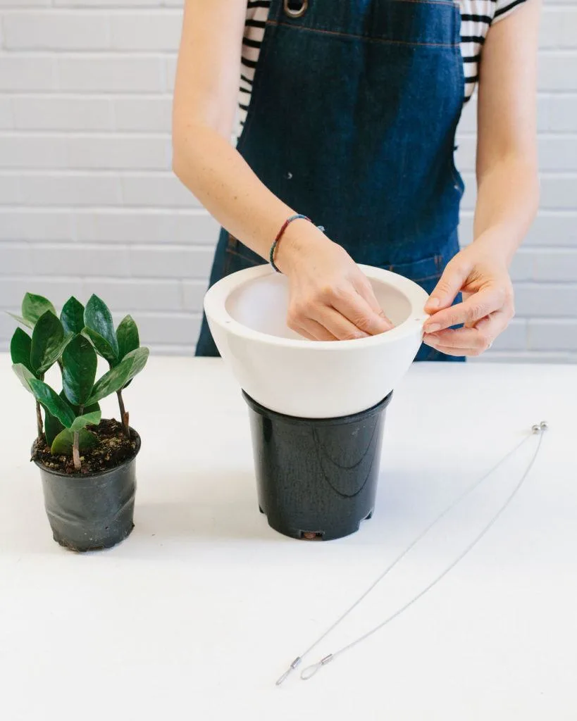 Angus & Celeste - How to pot up a Hanging Planter by Angus & Celeste Angus & Celeste - How to pot up a Hanging Planter by Angus & Celeste
