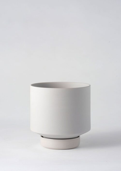 Collectors Gro Pot - Medium, Light Grey