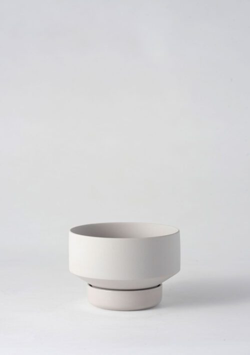 Collectors Gro Pot - Small, Light Grey