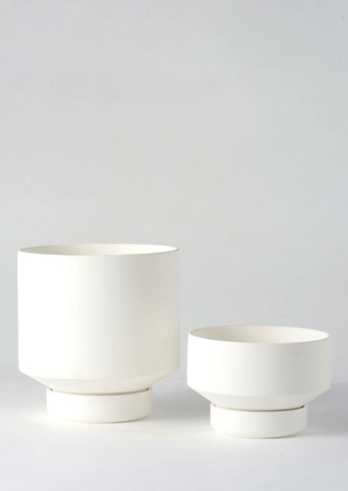 Collectors Gro Pot - Duo Bundle Set, White