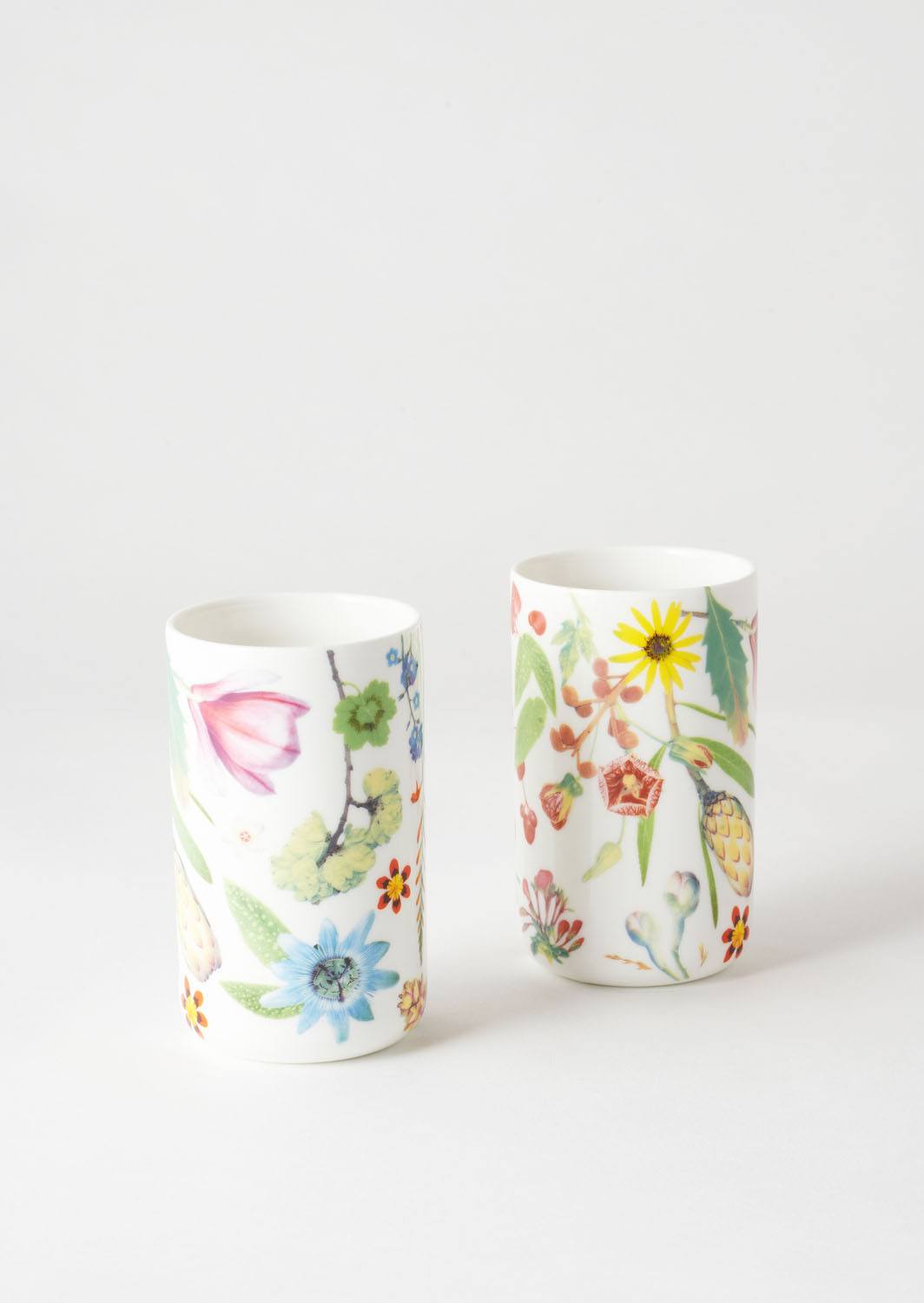 Angus & Celeste - Ceramic Tumblers Two Set - Spring Flowers