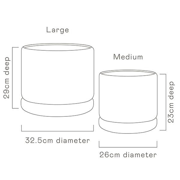 Soft Cylinder Planter specs image