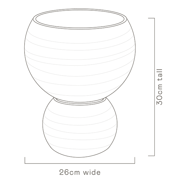 Spherical Plant Pot specs image