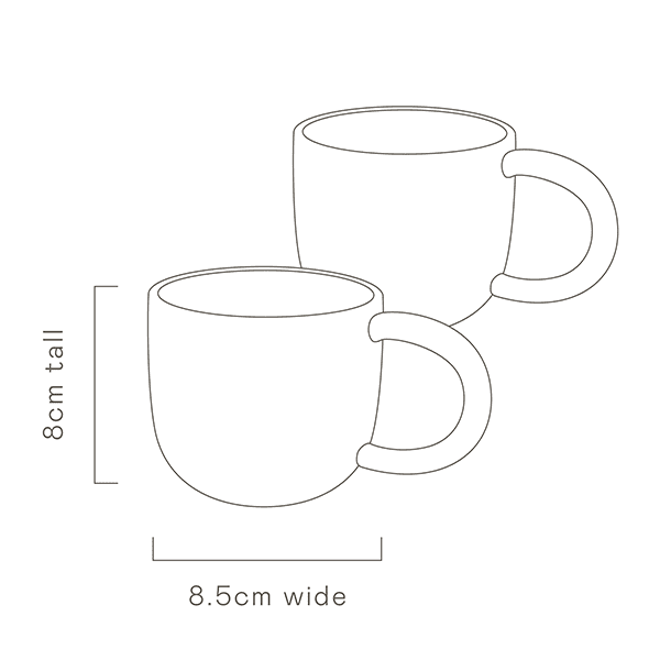 Sunny Day Mugs Two Set specs image