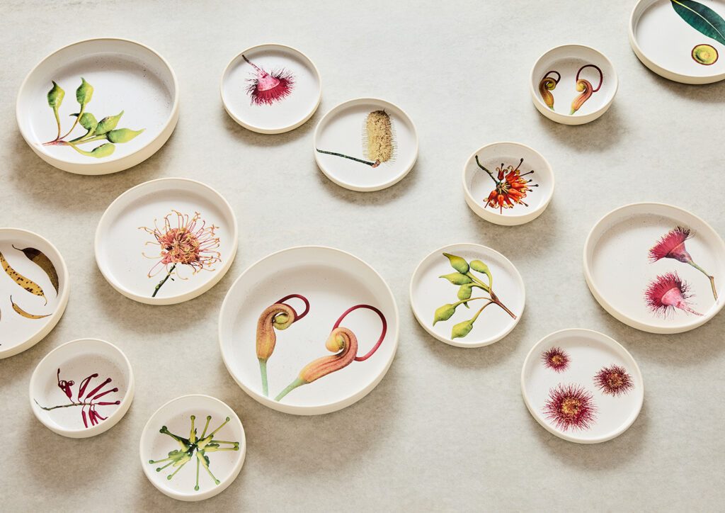 Australian Botanicals Tableware