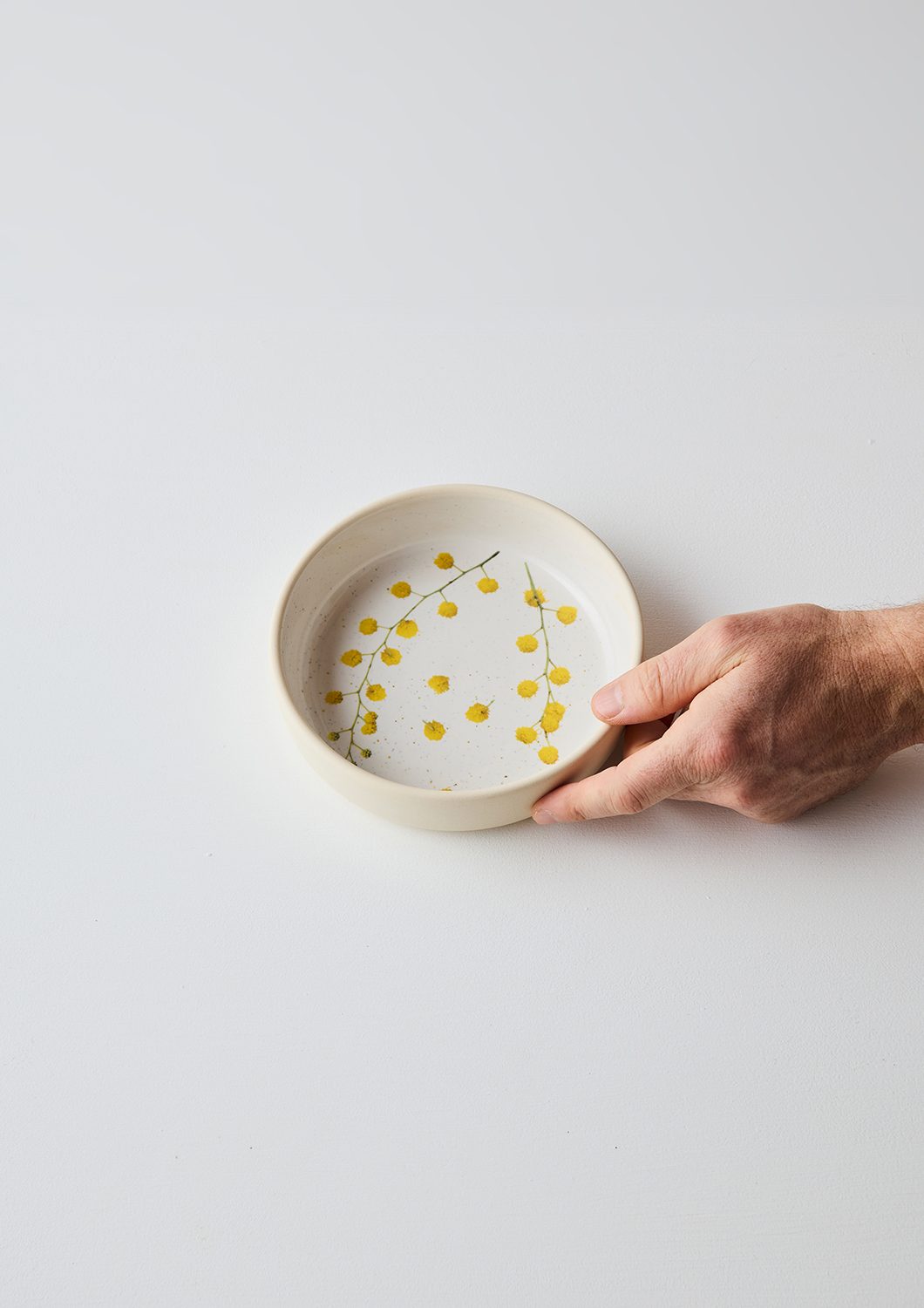 Australian Botanicals - Side Bowl, Wattle Sprigs