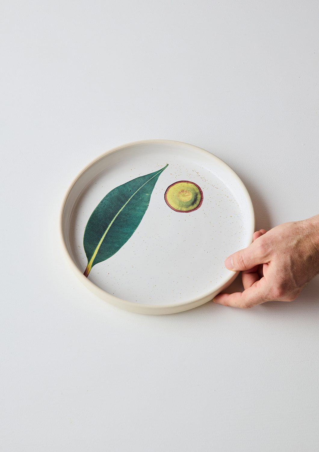 Australian Botanicals - Dinner Plate, Gum and Leaf