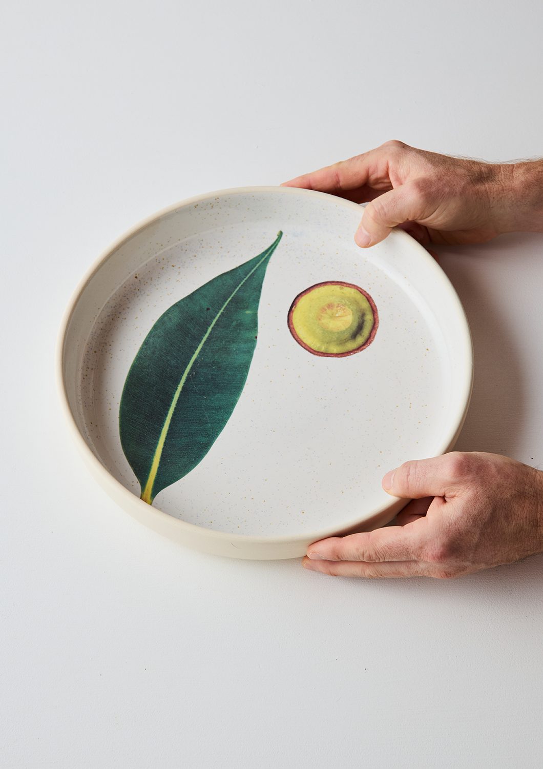 Australian Botanicals - Server Bowl, Gum and Leaf