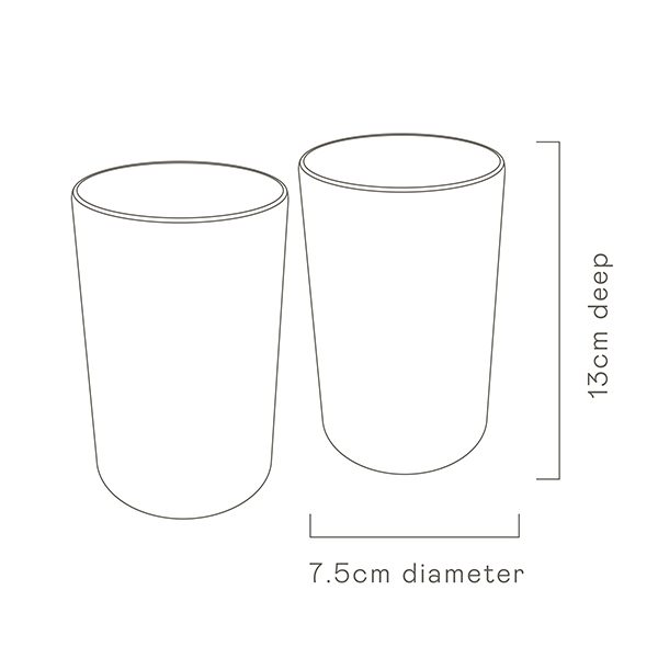 Ceramic Tumblers Two Set specs image