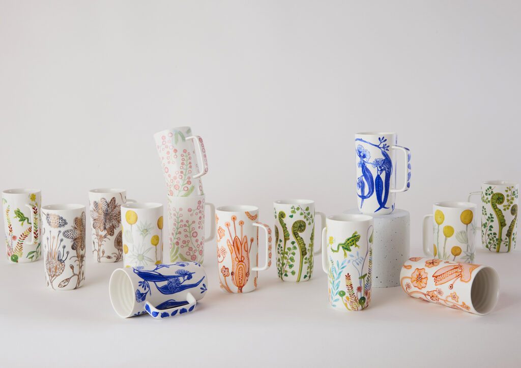Tall Tea Mugs