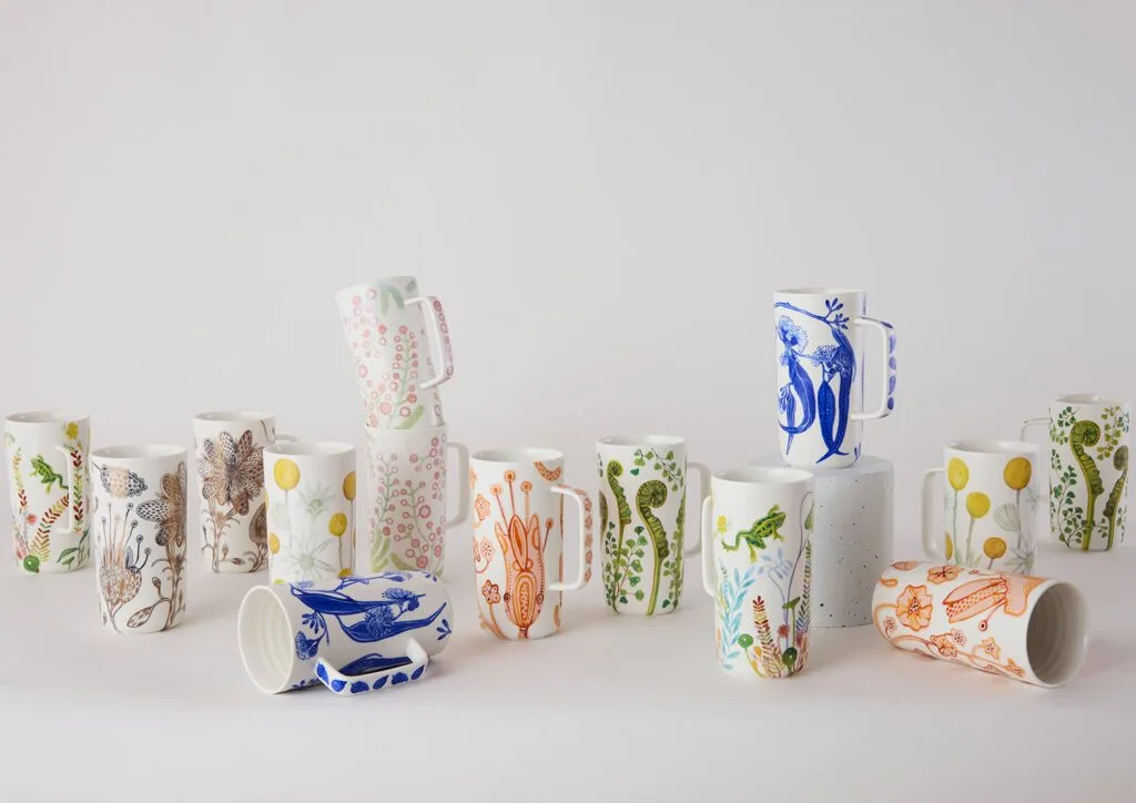 Tall Tea Mugs