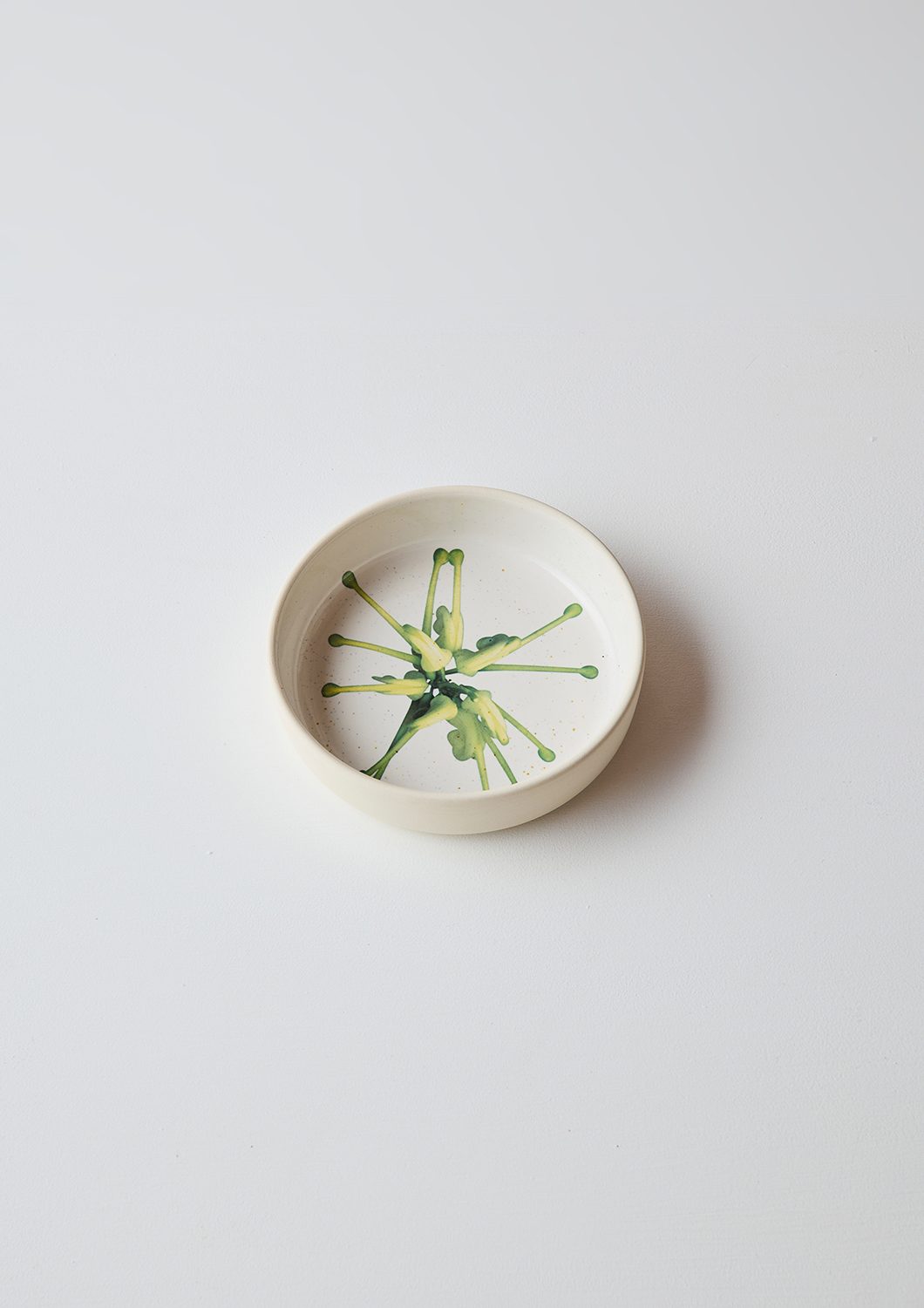 Australian Botanicals - Side Bowl, Grevillea Green Star