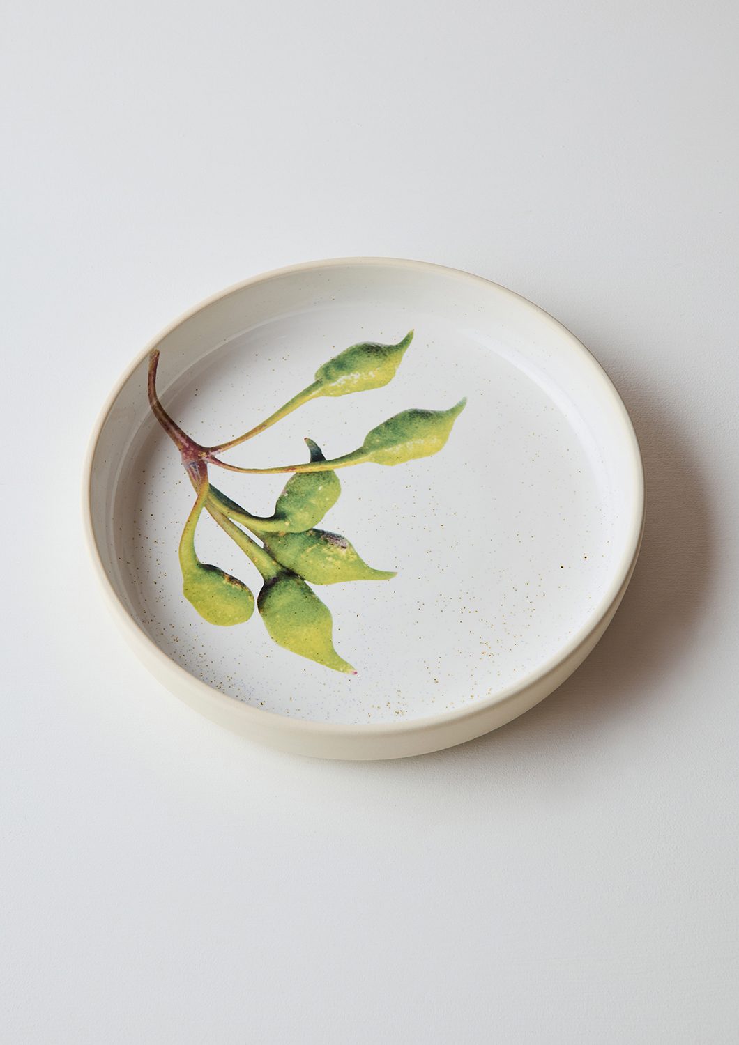Australian Botanicals - Server Bowl, Green Eucalyptus Buds
