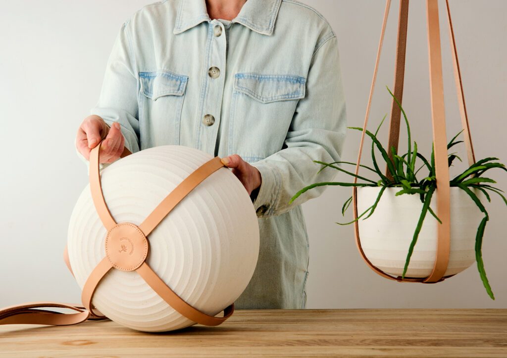 NEW Crafted Leather Hangers
